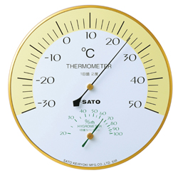 Thermometer with Hygrometer; Harmony (SATO)