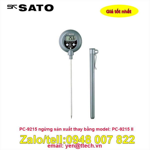 Máy đo nhiệt độ,  PC-9215, SATO