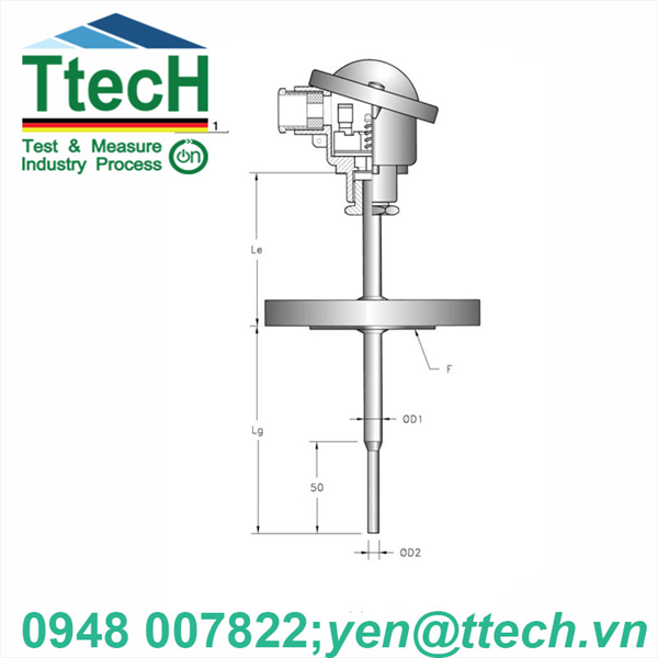 CAN NHIỆT  Pt (RRF-TERMOTECH)